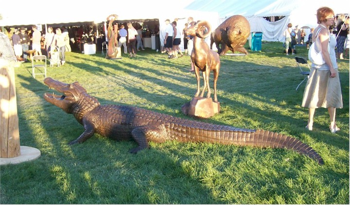 American Alligator at Show